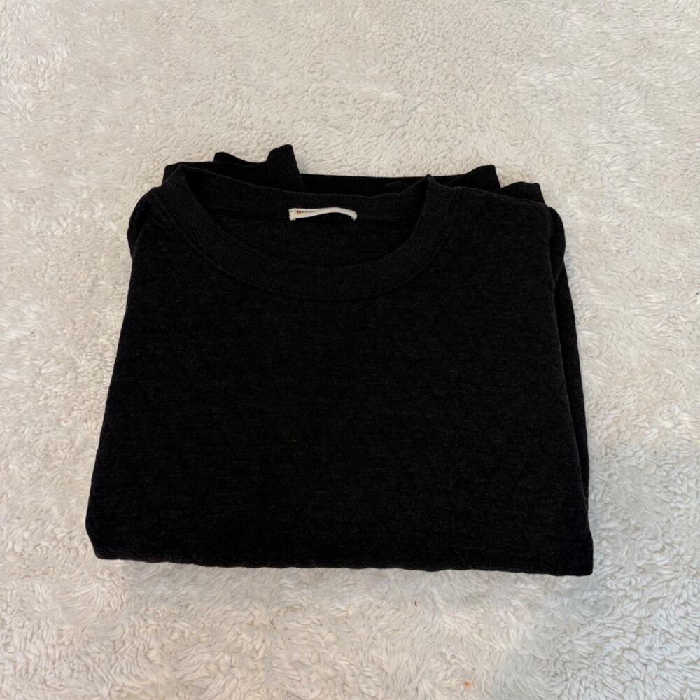 Marine Layer Womens Grey Boxy Corbet Quilted Sweater XXL Preppy Casual Designer